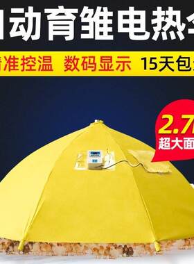 厂家小鸡脱温设备控温伞自动保温伞养鸡设备育雏伞育雏器保温箱