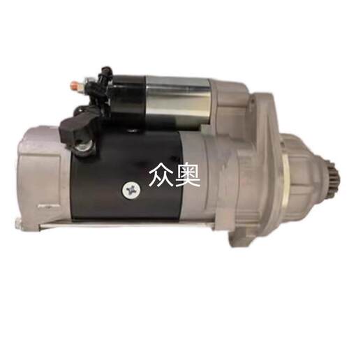 马达齿锡柴4DF3起动机合力叉车起动机QDJ2095-15马达12齿18键齿轮