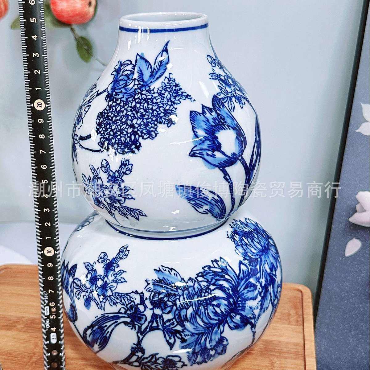 新中式新款葫芦花瓶摆件陶瓷摆件客厅桌上玄关高级感乔迁礼品,宠物/宠物食品及用品,生态瓶/创意缸/微景缸,淘宝优惠券,粉丝福利购,淘宝优惠卷