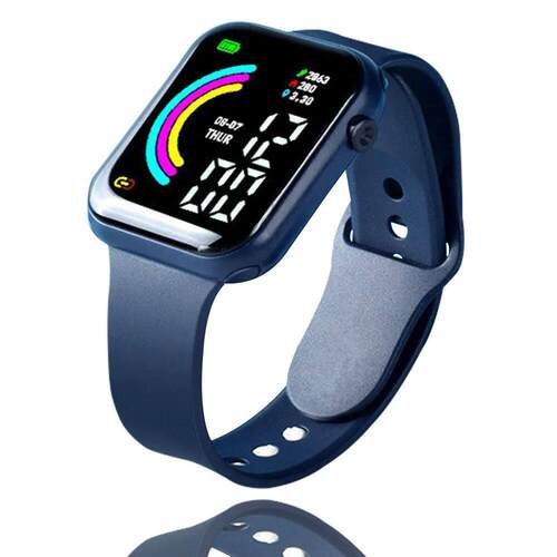 Child Watch Ultra Light LED Digital Watch for Kids Boy Girl