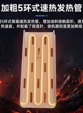 缸跨境商用炉具炸炉双炸462炉缸电热双炸炉不钢锈小吃设备油炸锅