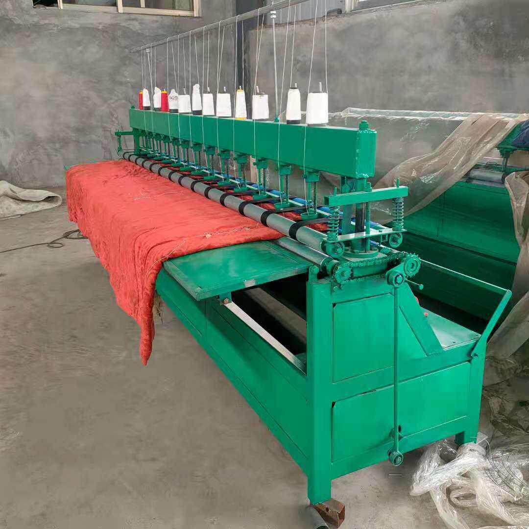 不同宽幅多针直线震动式引被机正反一致套被机全自动保温被引被机