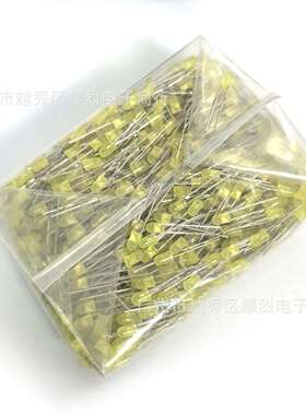 匡通F3 黄发黄短脚LED发光管 3AY2UD09 3MM整袋 直插式LED灯珠