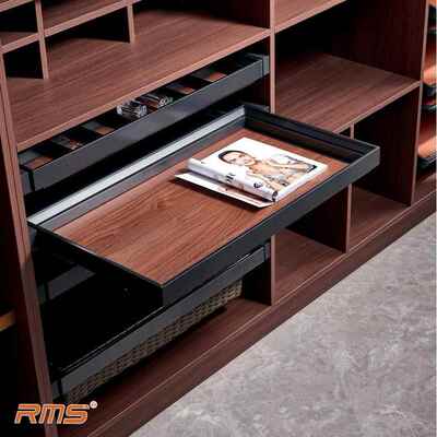 RMS现货衣帽间收纳配件珠宝饰品平拉篮收纳框StorageBox