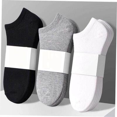 10 pairs of men women MoChuan sock socks black light cotton