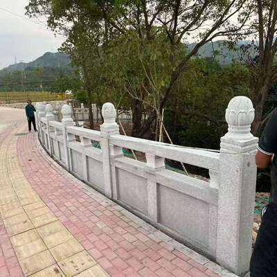 石材栏杆公园景楼区石扶岗手镂空栏杆别墅景区梯石护lg01栏花岩栏