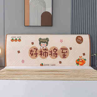 通用各软包实木床头可用简约可拆洗 全包床头罩套床头防尘罩子四季