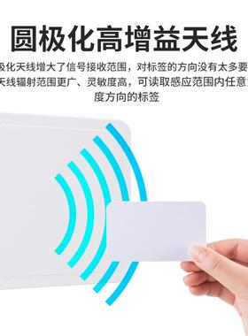 rfid天线离915超M高频读写器圆极化6Bi天线远距高增FA-306益射频d