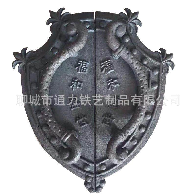 山东可做铁艺配件 铁艺装饰门花 铁艺大门花 铁艺大门配件