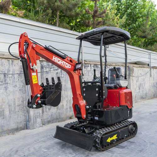 款T12G先导操作小新型HT12G小挖H机 大棚果园挖沟除草室施工家内
