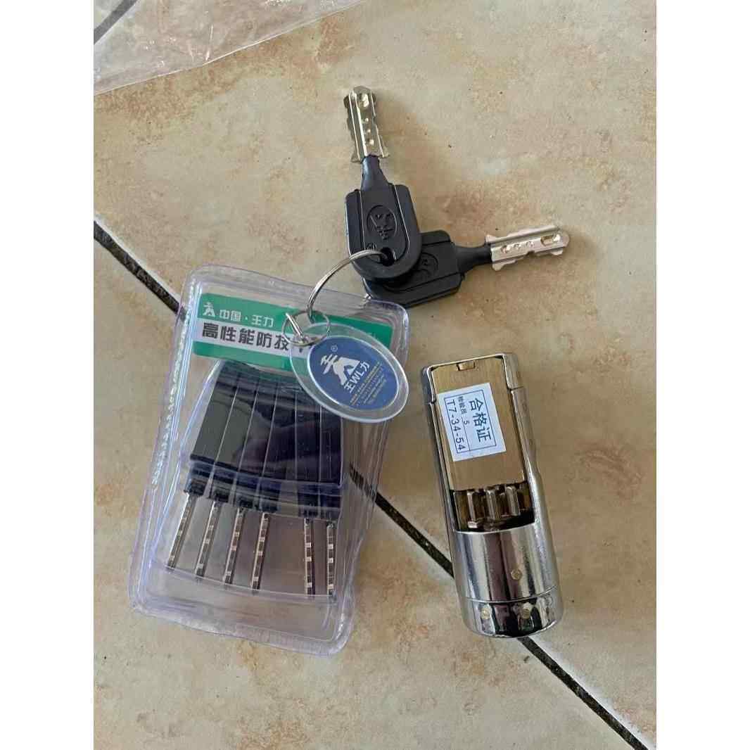 王力防盗门专用特能齿轮锁芯碰碰门自动锁超B级锁芯可选C级多轨款