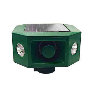 驱喇叭驱防水兽动物驱赶灯报警兽狗叫声猪猪户外防太阳能