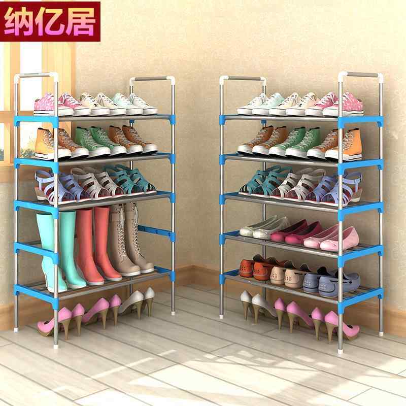 鞋架多层简易家用防尘组装经济型寝室宿舍小号拖鞋架子收纳布鞋柜