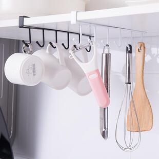 Kitchen Multi-functional Storage Rack with Traceless No-dril
