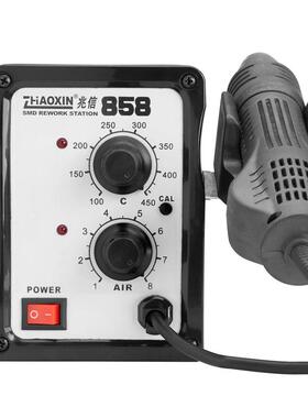 ZHA858刻度OXIN厂家销直85温8台D数显拆焊可调恒热风台防静电热风
