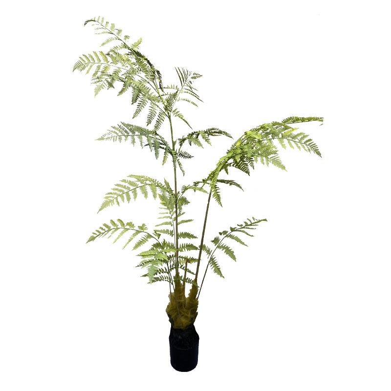 仿真金丝猴蕨树马尾蕨假绿植软装造景装饰橱窗景观美陈装饰厂家