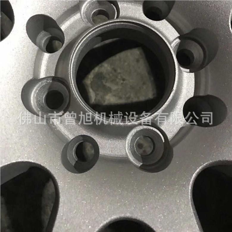 汽车毂喷机 轮毂表面喷砂复 轮修毂轮ZX-1010除锈翻新喷砂砂机