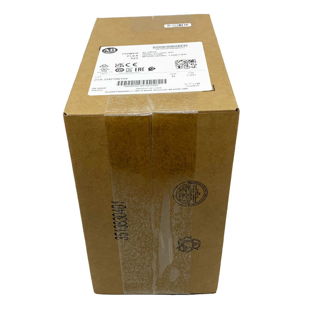 25A-D4P0N104罗克韦尔ABPowerFlex523变频器全新25AD4P0N104