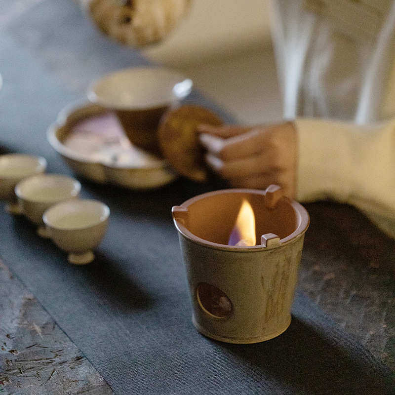 梵汝日式粗陶围炉煮茶炭炉户外功夫茶具围炉煮茶小火炉风炉泡茶器,餐饮具,茶具礼盒,淘宝优惠券,粉丝福利购,淘宝优惠卷