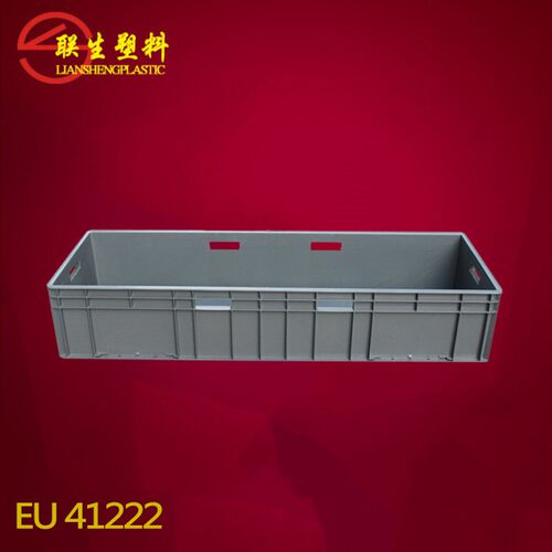 EU41222EU塑料箱物流箱汽车零件汽配eu箱仓储运输周转箱厂家