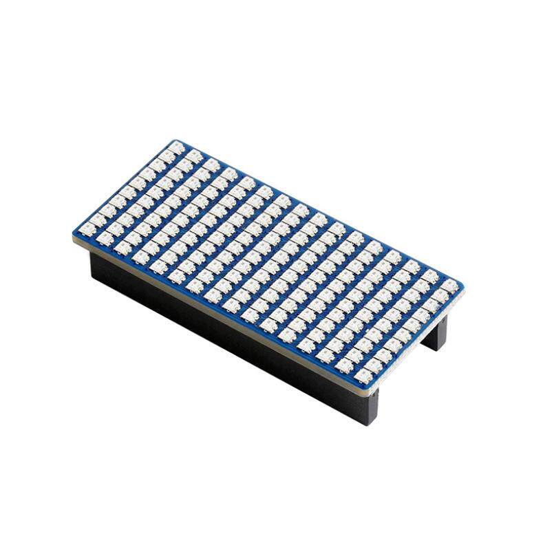 微雪Raspberry Pi Pico树莓派Pico RGB全彩16×10个RGB LED扩展板
