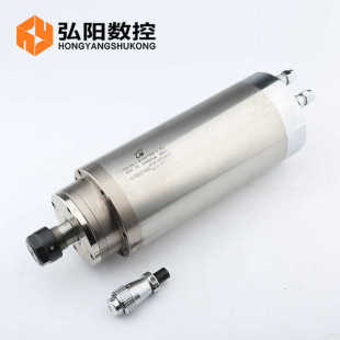 前程高速水冷主轴 翰琪主轴GDZ 3.2kw直径100mm 雕刻机配件