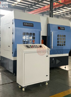 （全防护）管材锯床gb4235金属带锯床液压半自动锯床锯缝窄精度高