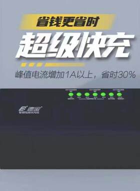 E速宝电动车快充充电器电动车电动三轮车多功能智能脉冲修覆数显