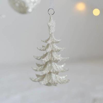 Christmas tree decoration pendant Angel glitter pendant 挂饰