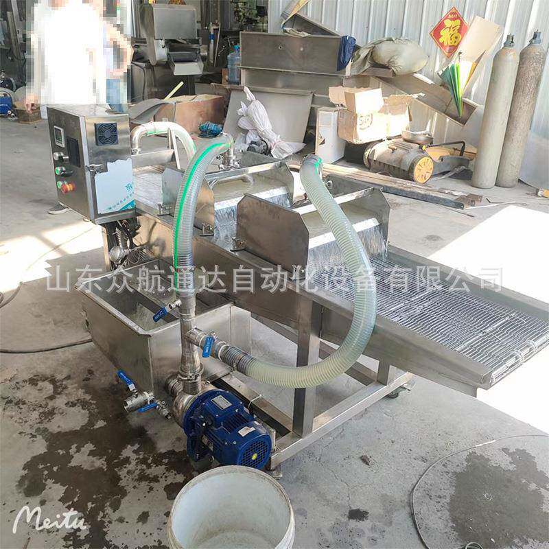 全自动蛋黄焗南瓜淋浆机鸡柳鸡排上浆设备鱼排天妇罗瀑布式裹浆机