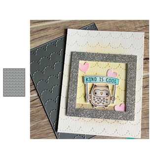 2832波浪板切割刀模 cutting dies scrapbooking碳钢蚀刻刀模