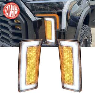 适用2022 雾灯套件带线束 24丰田坦途Tundra日行灯LED改装