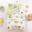 A类40s幼儿园三件套婴童床品套件被套床单被芯褥子多件套萌趣