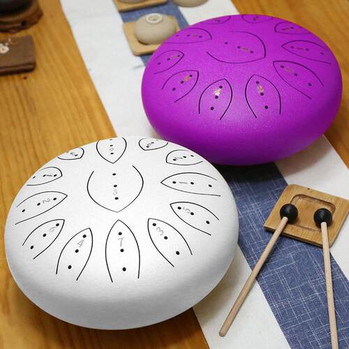 1鼓Rati空灵鼓ug空灵12寸11音无忧鼓学3钢舌鼓成人儿童初打击乐器