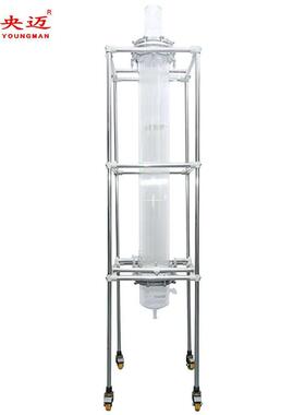 玻璃列管冷凝器高效换冷却器高效节能换热器蒸发器