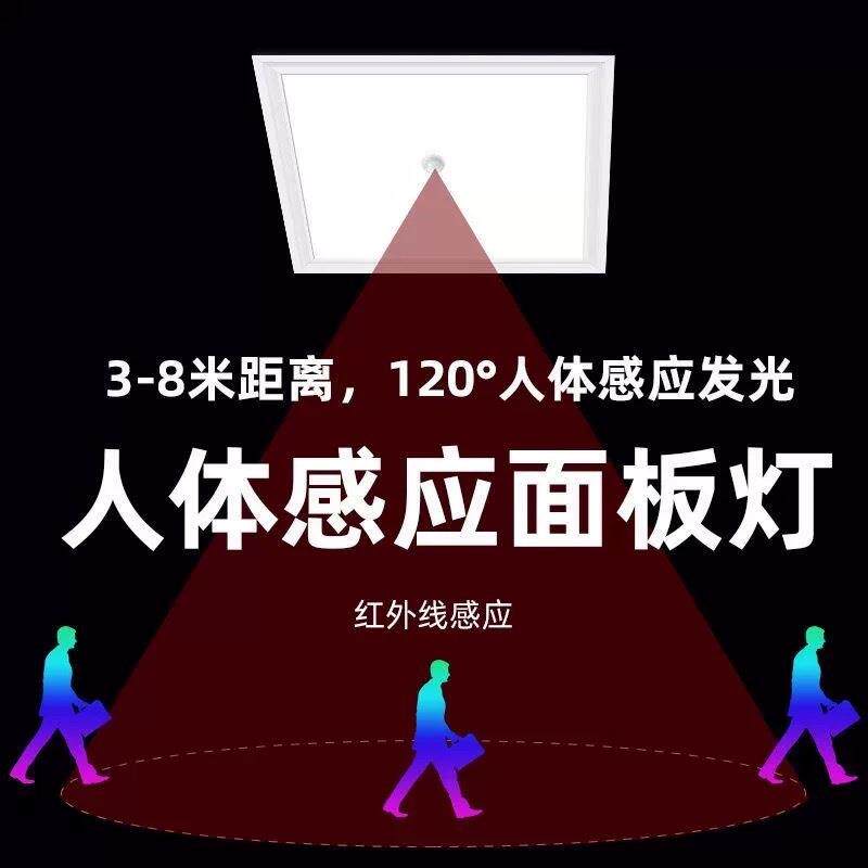 600*600mm 300*600mmled雷达人体感应面板灯洁净平板灯