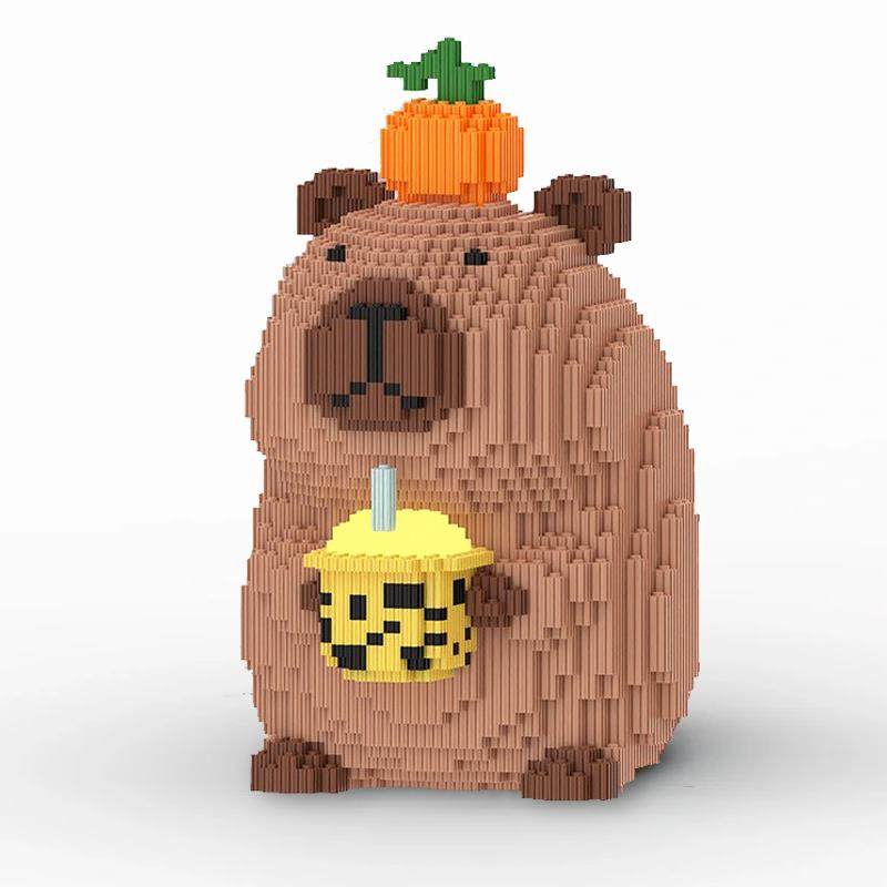 新款卡皮巴拉积木益智儿童拼装玩具成人版高难度6到12岁男女礼物,玩具/童车/益智/积木/模型,普通塑料积木,淘宝优惠券,粉丝福利购,淘宝优惠卷