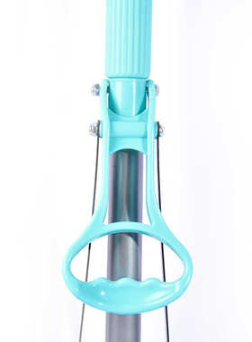 免手洗单排滚轮拖把伸缩杆不锈钢懒人拖把吸水海绵拖把28*107cm