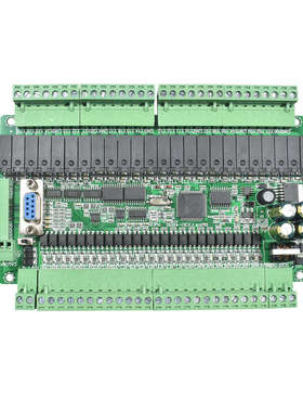 plc工控板控制器国产简易可编程式fx3u-48MR  微型plc