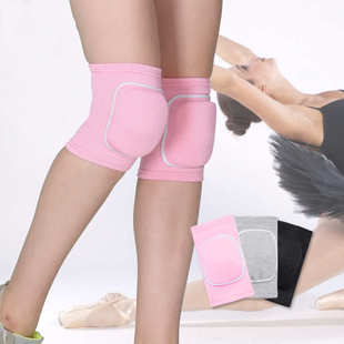 儿童舞蹈健身运动护膝 排球足球轮滑跪地骑行加厚防摔海绵护膝