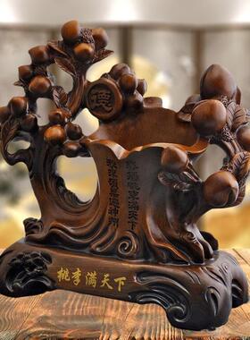 工厂直销树脂工艺品桃李满天下笔筒学生教师桌面开业礼品