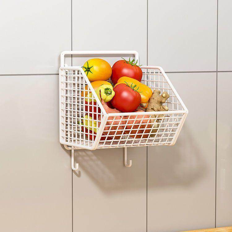 葱姜蒜收纳筐厨房置物架菜篮子生姜大蒜挂篮墙挂式调料盒壁挂神器,厨房/烹饪用具,抹布架/厨房清洁收纳架,淘宝优惠券,粉丝福利购,淘宝优惠卷