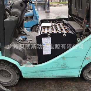 UN叉车FBT16B三支点蓄电池 4PzS480 尤恩1.6吨铲车电瓶48V480Ah