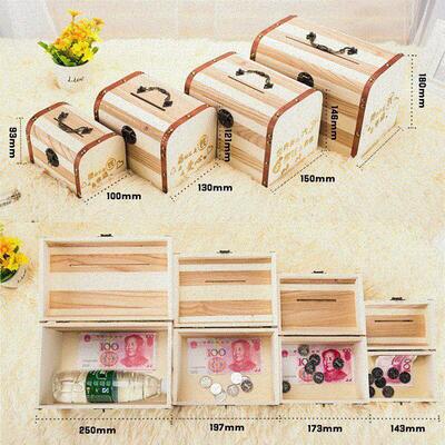 cute piggy bank capacity children suitcase card