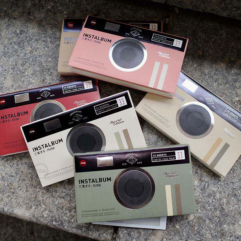 三夏光年×九口山 MINI NOTE迷你7系列复古拍立得相册影像笔记本