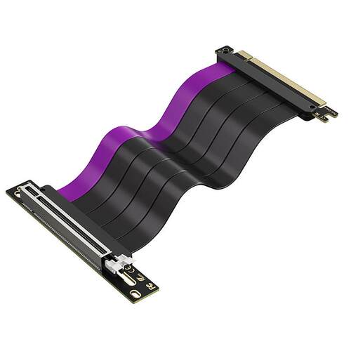 TEUCER 显卡延长线PCIE4.0转接线X16转16x台式电脑横竖装转向线