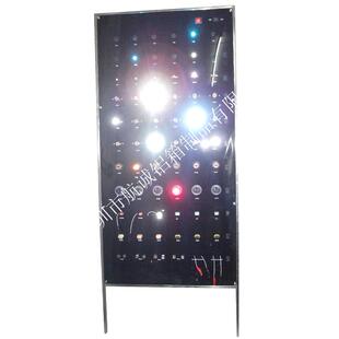 厂家HC-B0012直展销LED汽车灯专展架、会用LED汽示车灯展示架、车