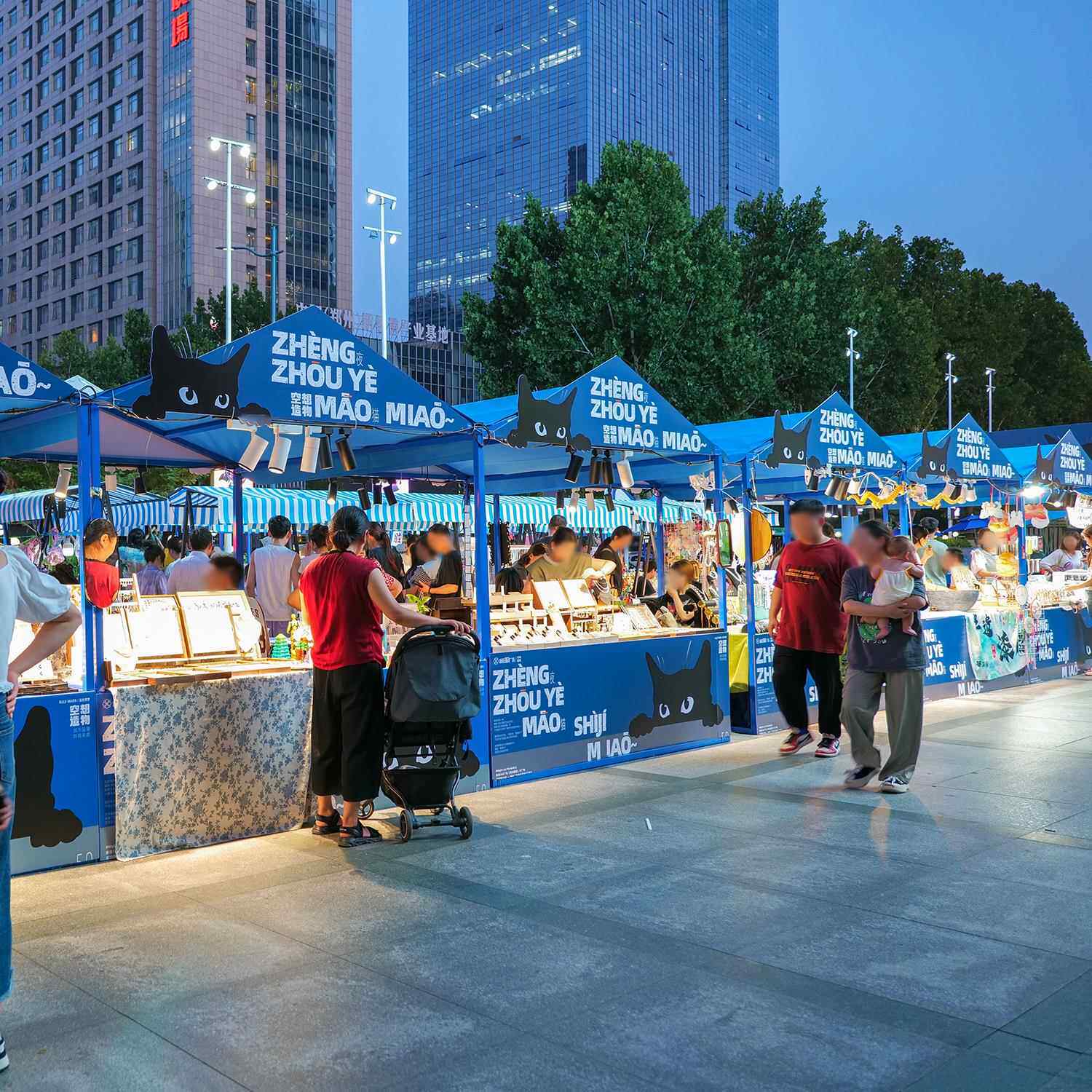 集市摆摊货架夜市地摊车铁艺活动棚架可定制户外创意小吃车展示架