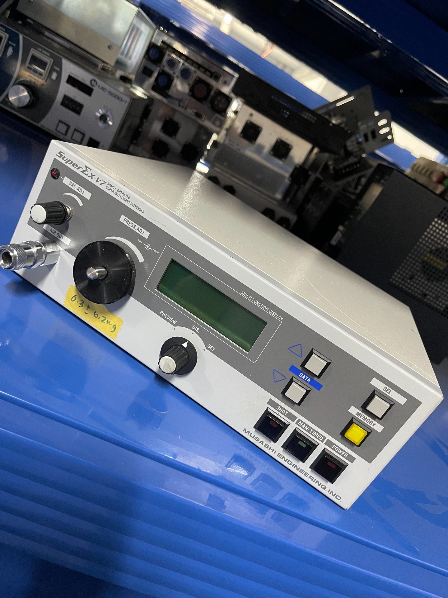 武藏SuperEx-V7点胶机控制器，实物拍摄，成色新！功能