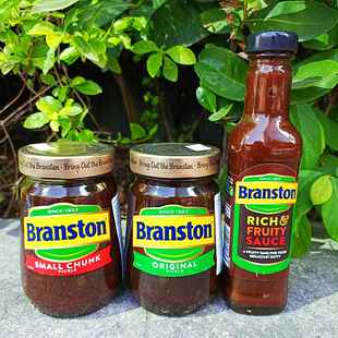 Pickle Sauce Original 360g英国班仕顿牌原味果酱泡菜酱Branston